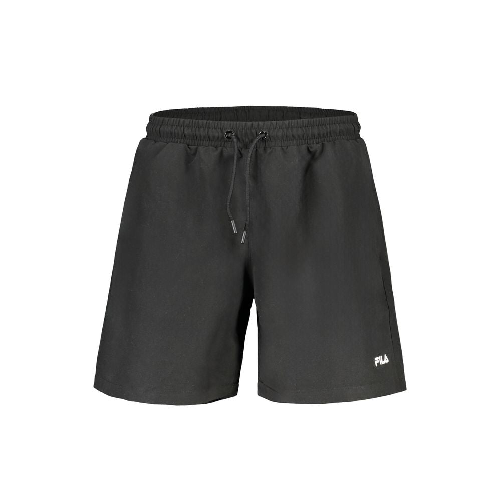 Fila Black Polyester Shorts