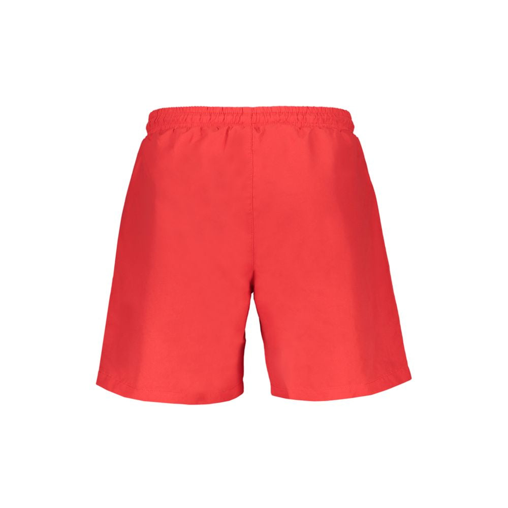 Fila Red Polyester Shorts