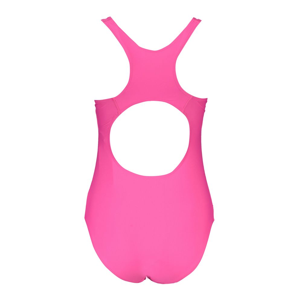 Fila Pink Elastane One-Piece Swimsuit