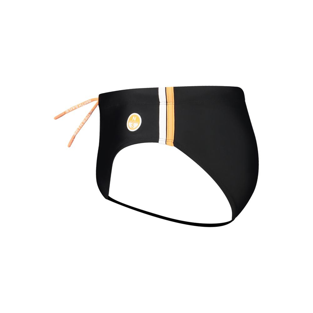 North Sails Black Poliammide Men's Swim Brief