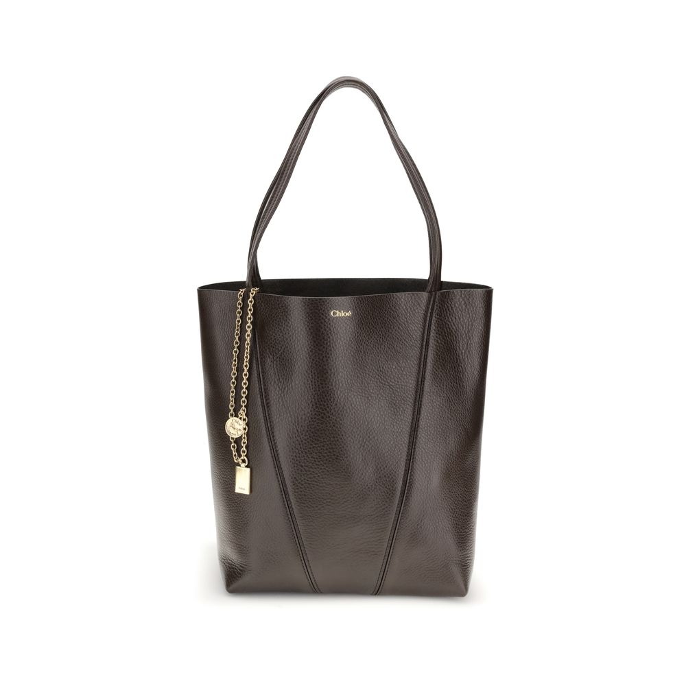 Chloé Brown Calf Leather Bos Taurus Shoulder Bag