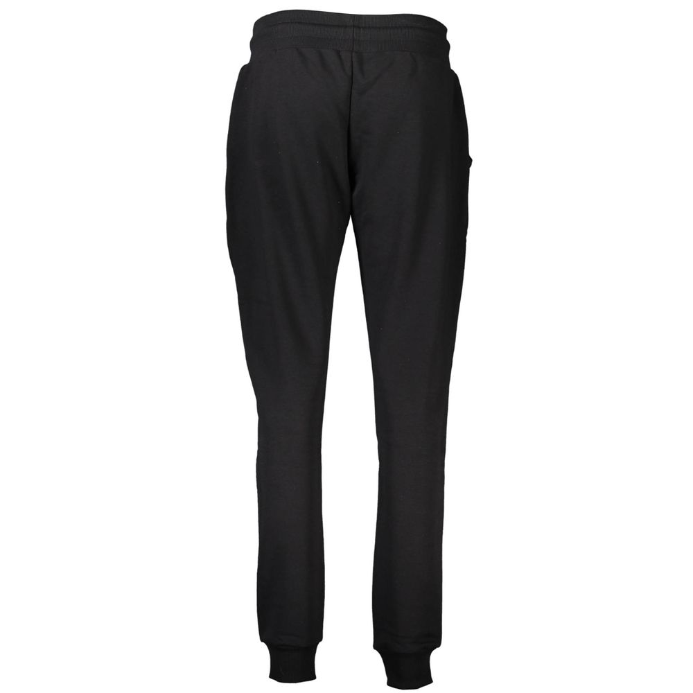 Cavalli Class Black Cotton Joggers (Workout Pants)