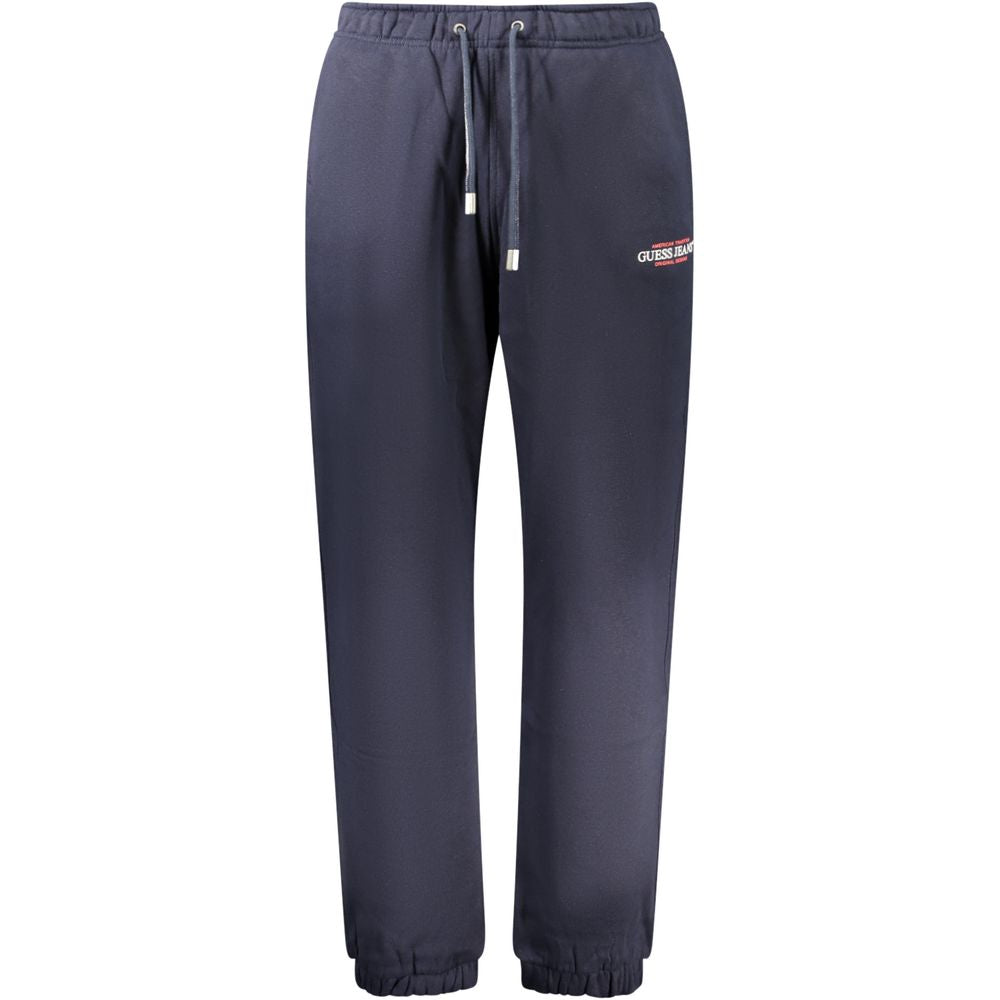Guess Jeans Blue Cotton Athletic Pants