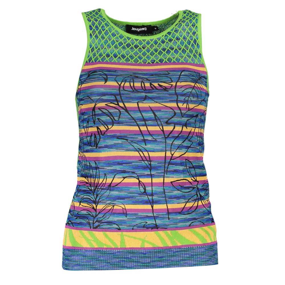 Desigual Verde Viscosa Women's Tank Top