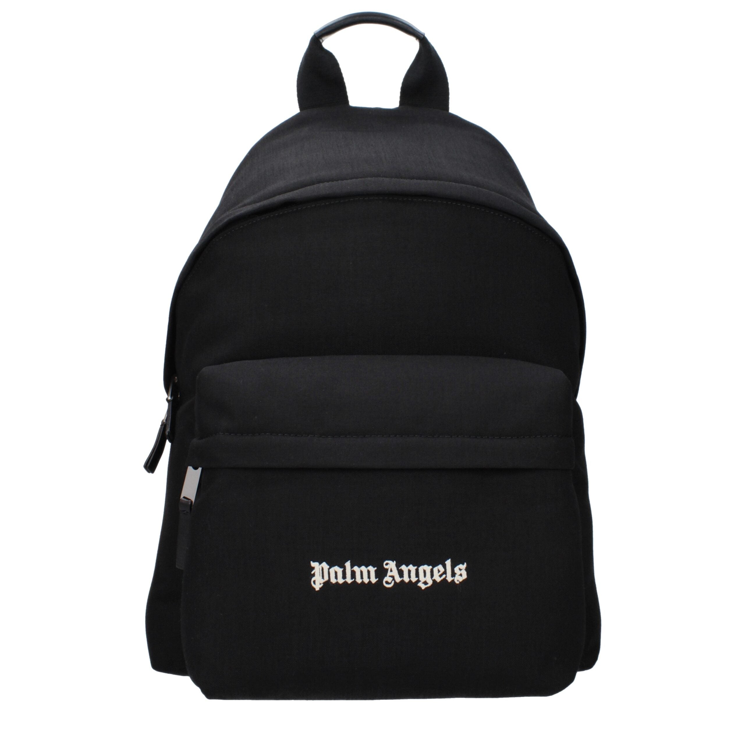 Palm Angels Black Fabric Backpack