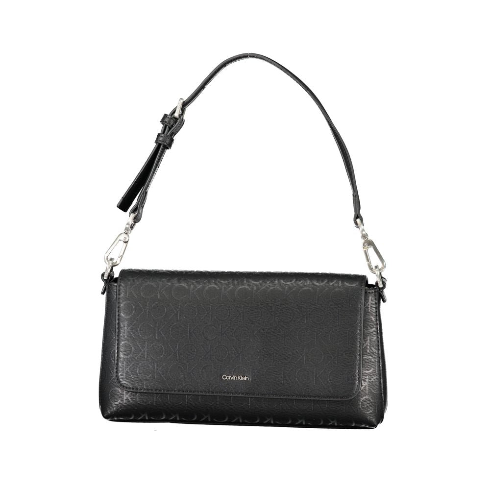 Calvin Klein Black Polyester Women's Shoulder Bag