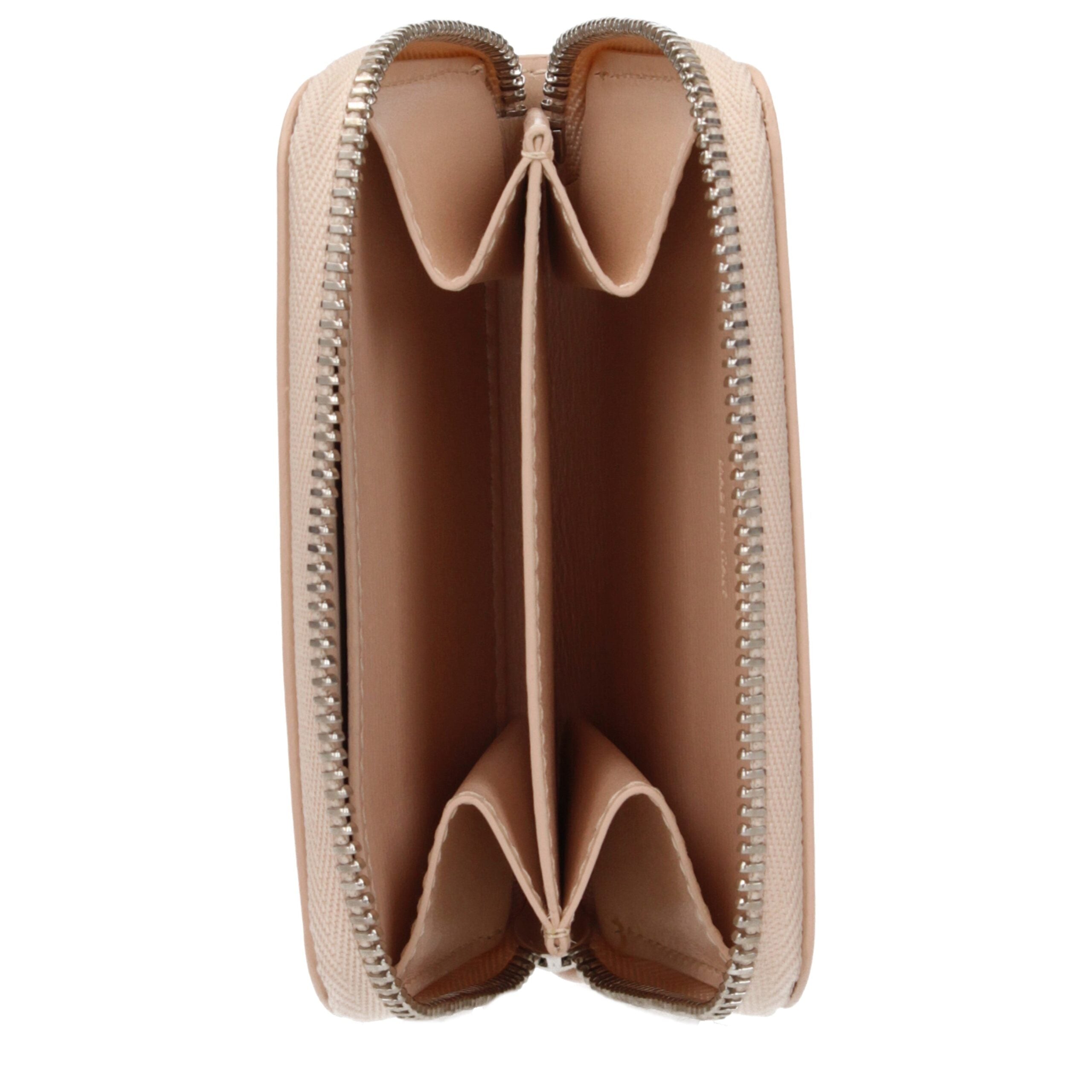 Jil Sander Pink Leather Wallet