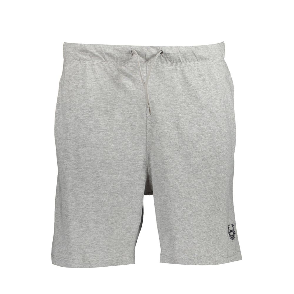 Gianmarco Venturi Gray Cotton Pant