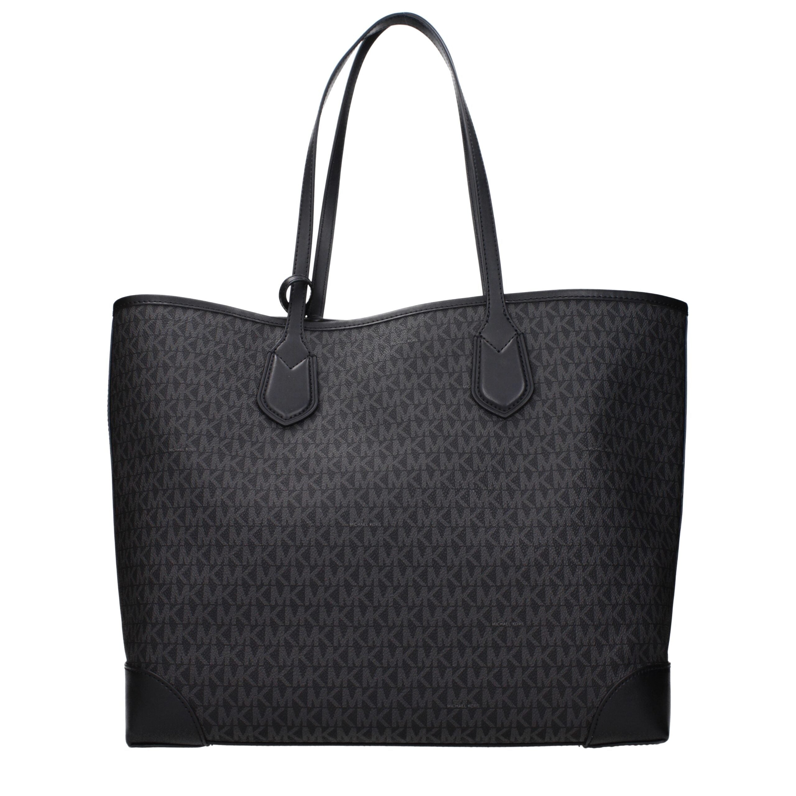 Michael Kors Black Fabric Shoulder Bag