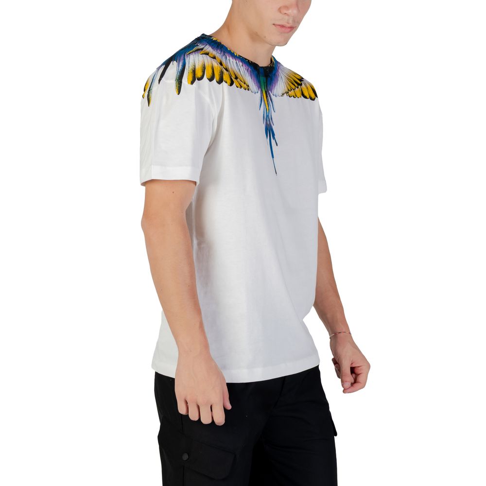 County of Milan White Cotton T-Shirt