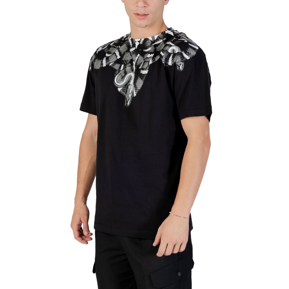 County of Milan Black Cotton T-Shirt