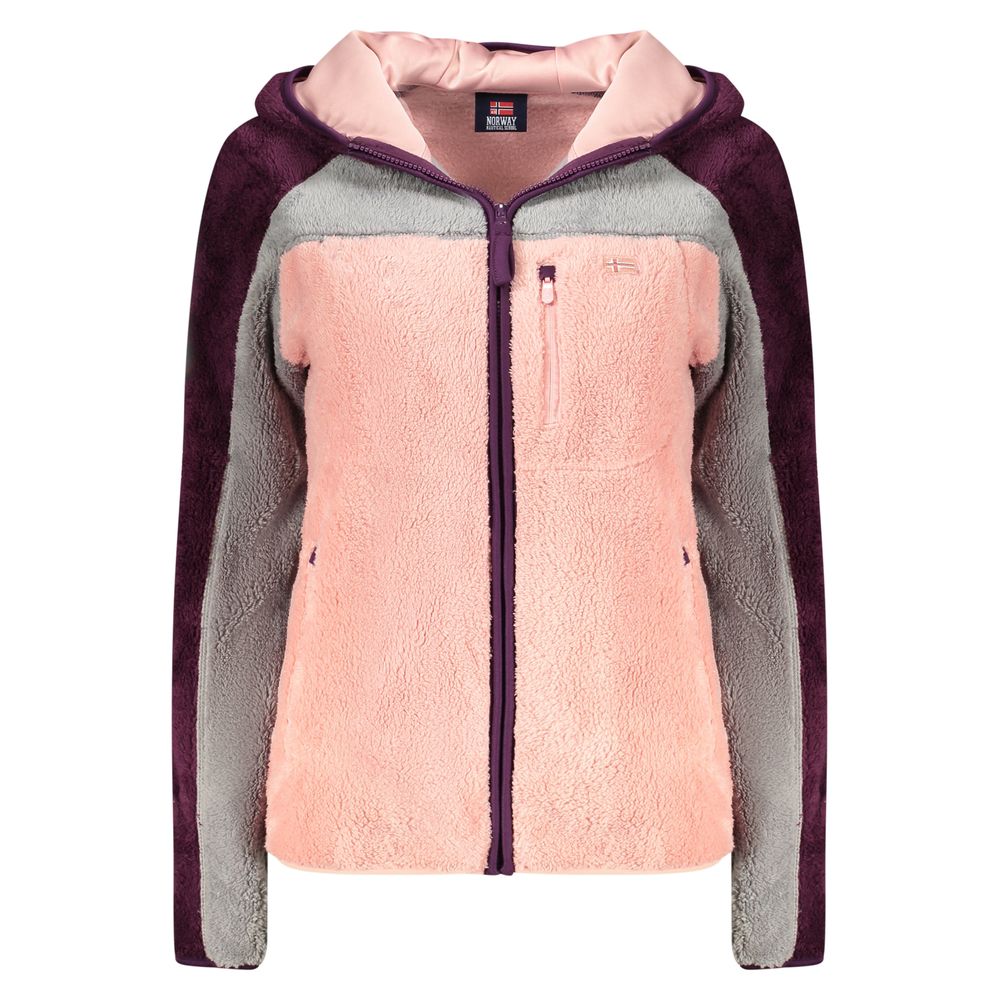 Norway 1963 Rosa Polyester Women Sweatshirt