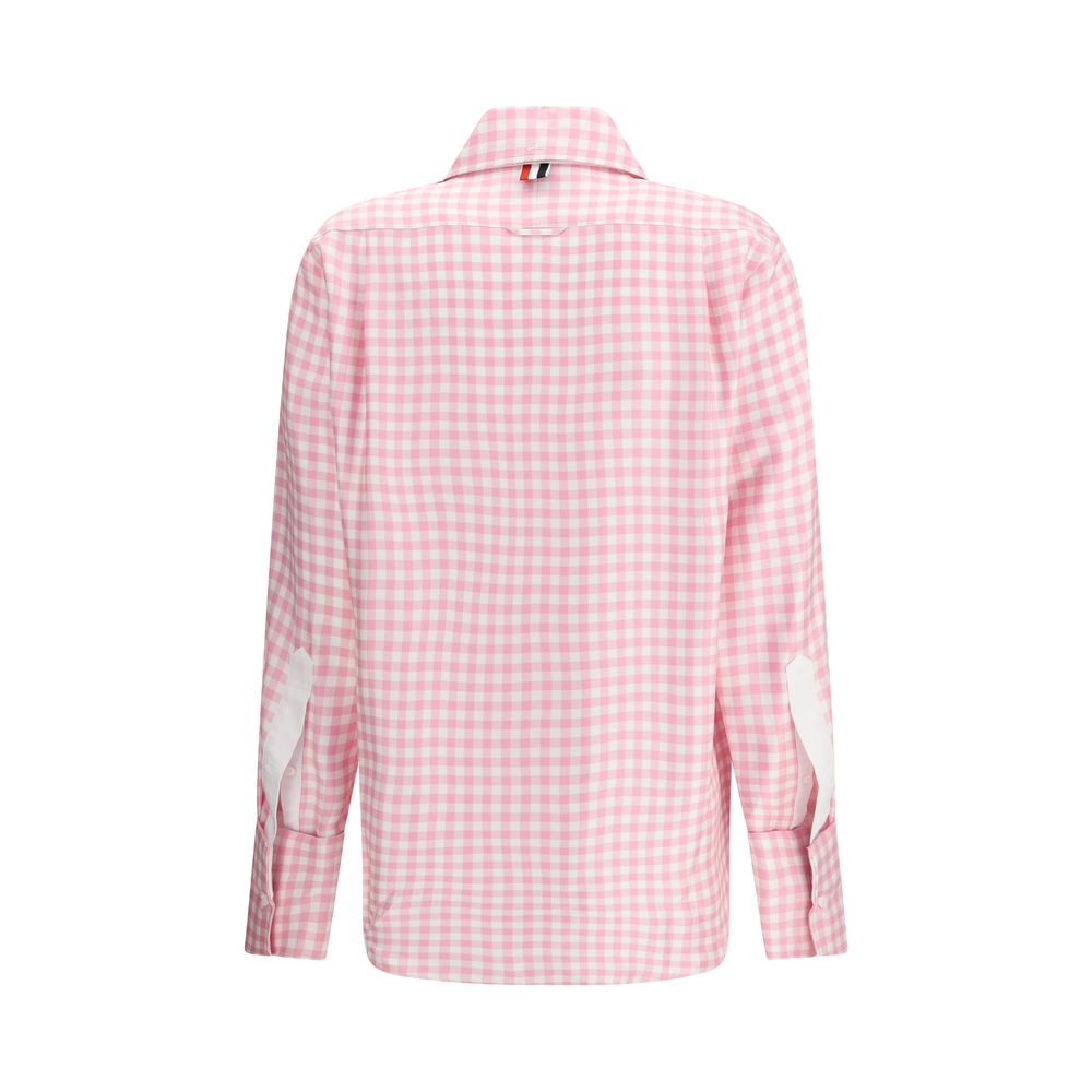 Thom Browne Multicolor Silk Pattern Shirt