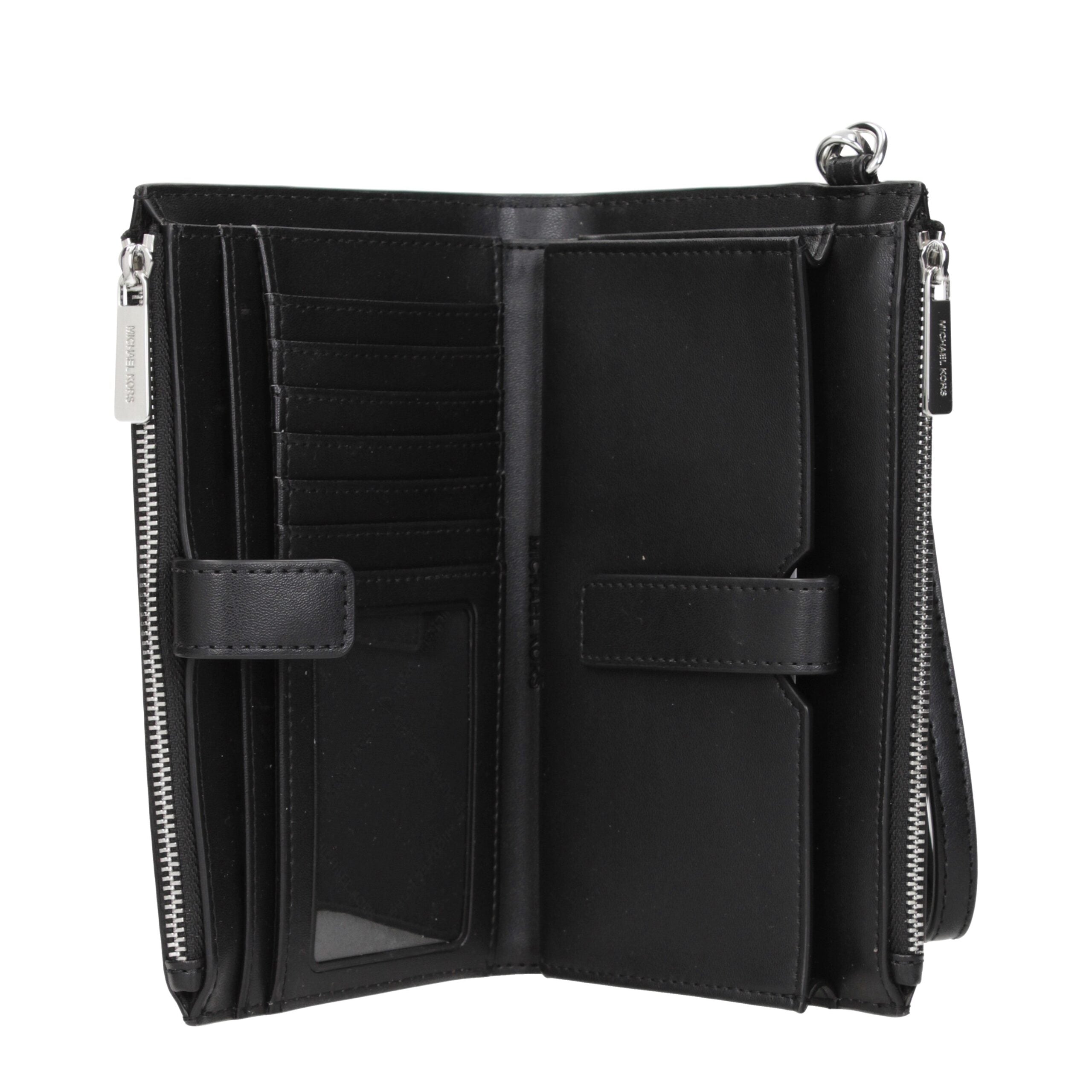 Michael Kors Black Fabric Wallet