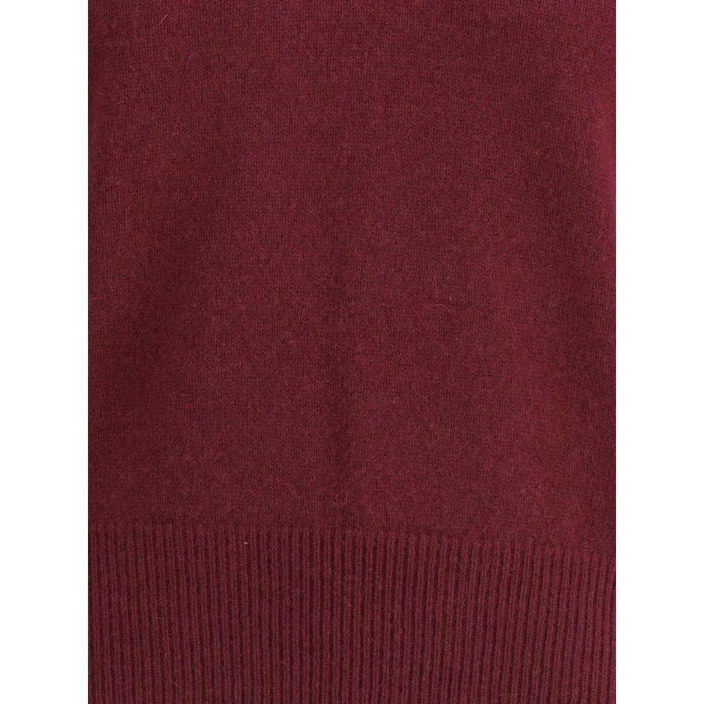 SA SU PHI Bordeaux Cashmere Cashmere Sweater