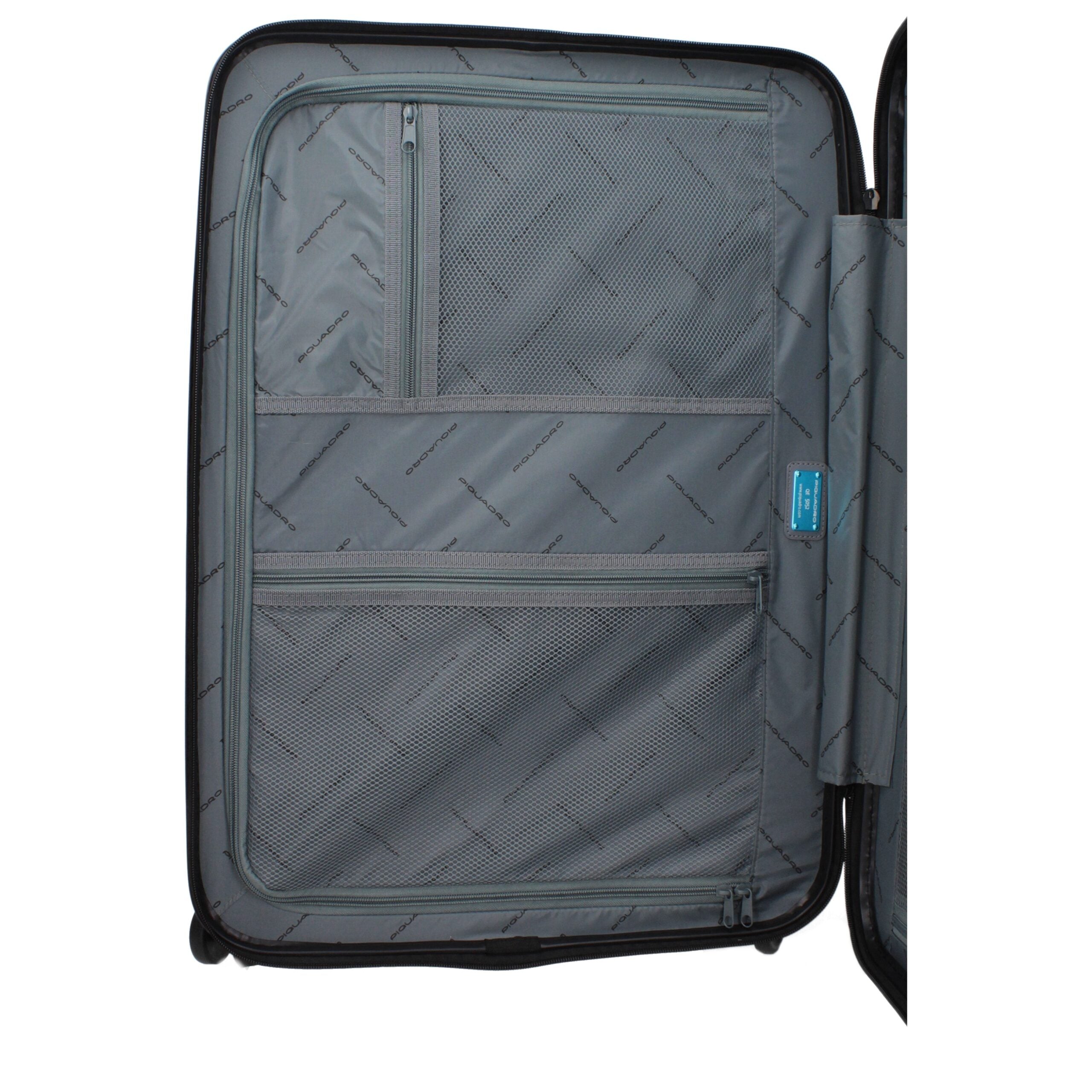 Piquadro Black Polycarbonate Luggage And Travel
