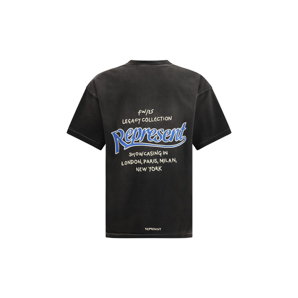 Represent Gray Cotton T-Shirt