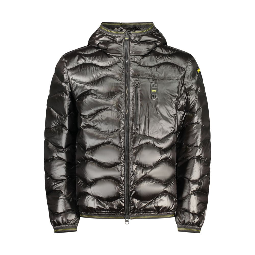 Blauer Black Polyamide Jackets & Coat