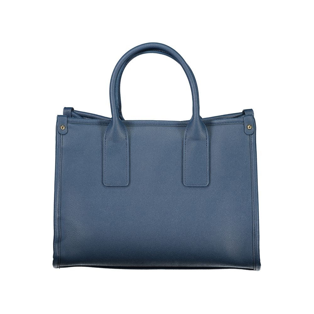 Mario Valentino Blue Polyethylene Handbag