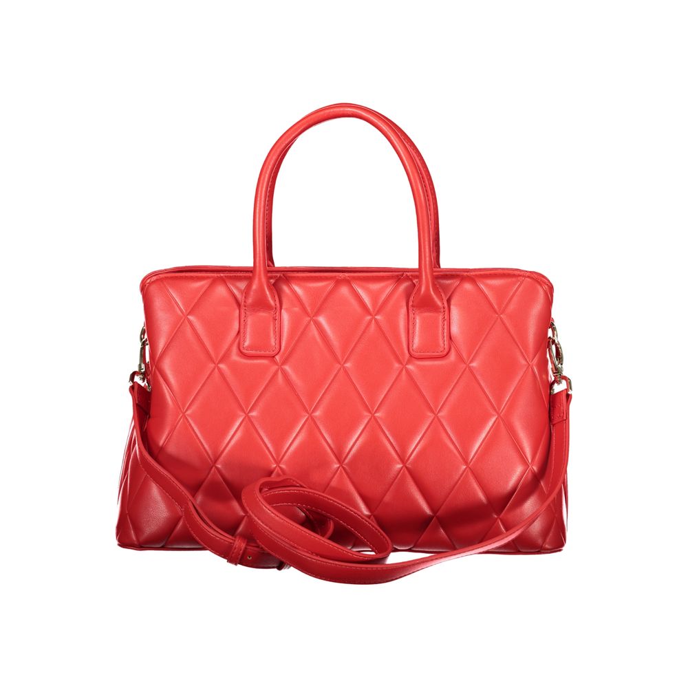 Mario Valentino Red Polyurethane Women Handbag