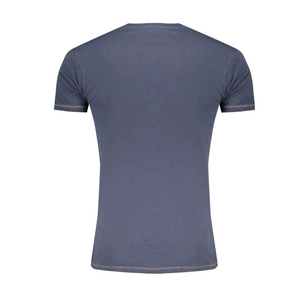 Aeronautica Militare Blue Cotton T-Shirt