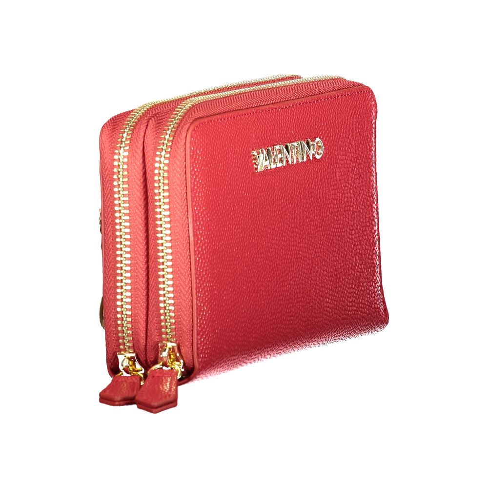 Mario Valentino Red Polyethylene Women Wallet