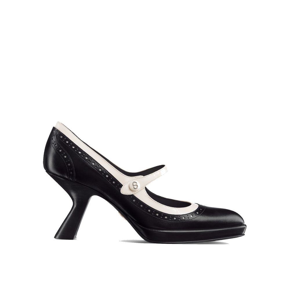Dior Black Calfskin High Heel Pumps