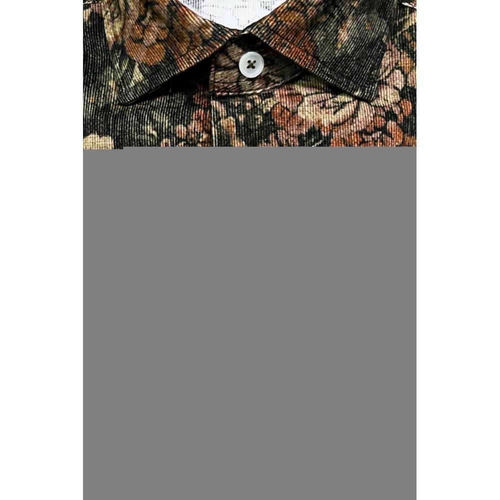 Bagutta Multicolor Cotton Men's Shirt