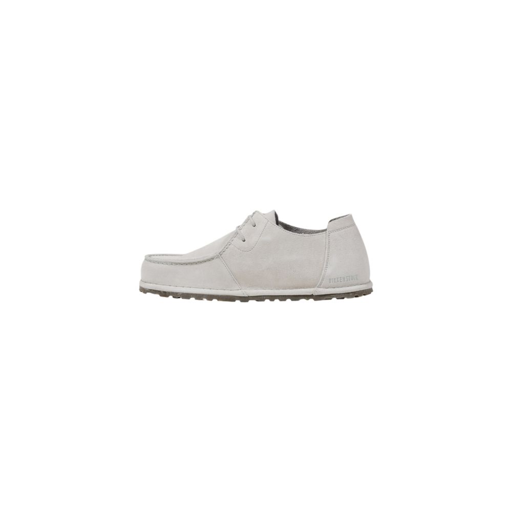 Birkenstock White Leather Slip-On Loafers