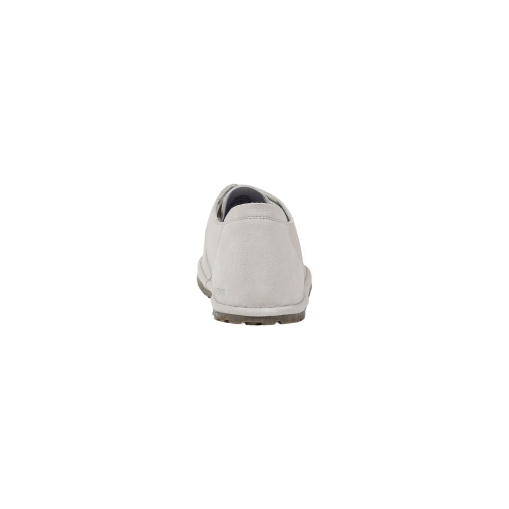 Birkenstock White Leather Slip-On Loafers