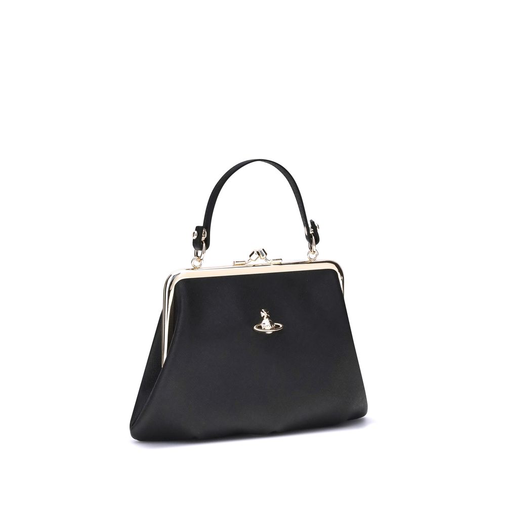 Vivienne Westwood Black Polyethylene Handbag