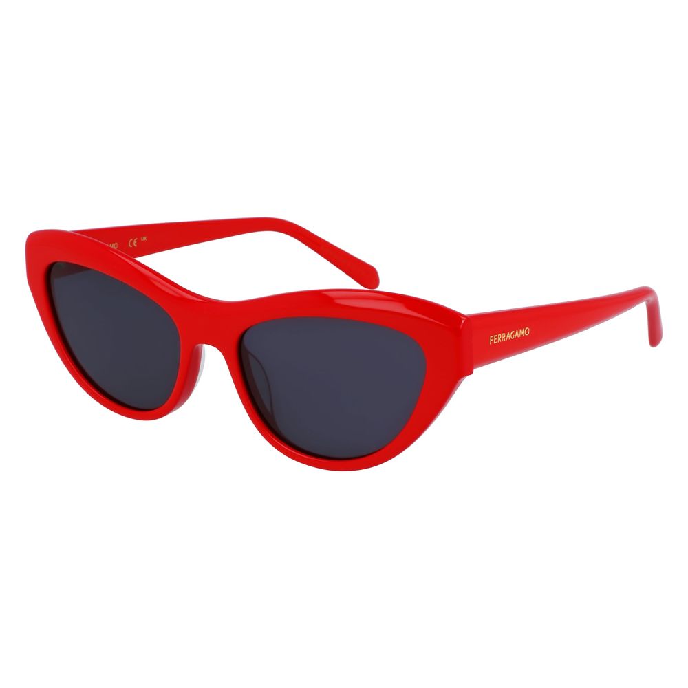 Ferragamo Multicolor Acetate Sunglasses