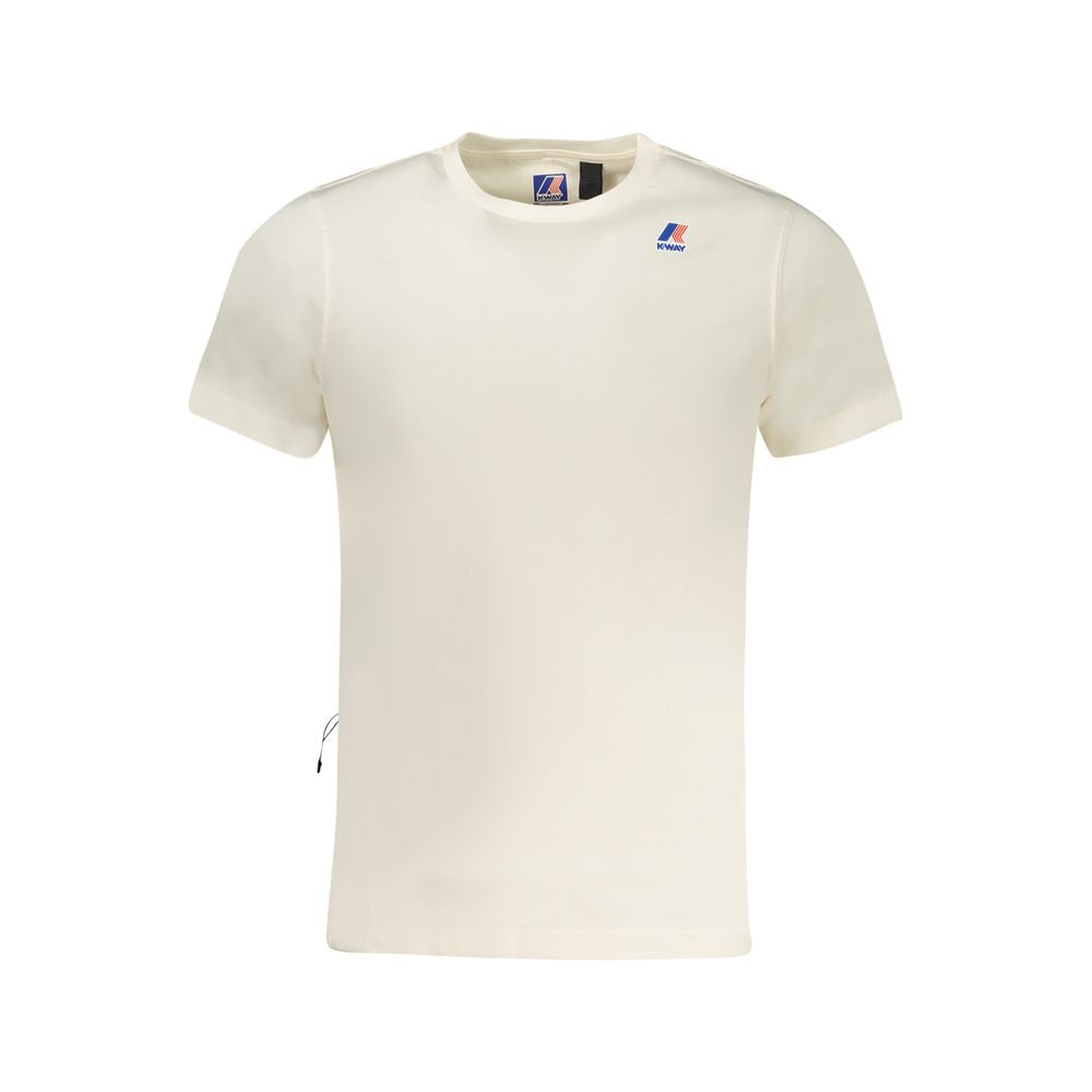 K-WAY White Cotton T-Shirt