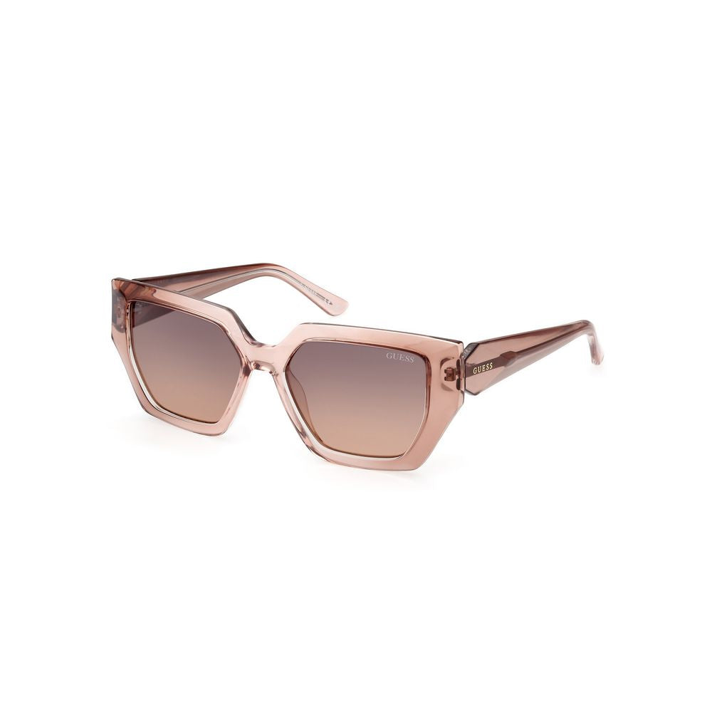 Guess Brown Resin Sunglasses