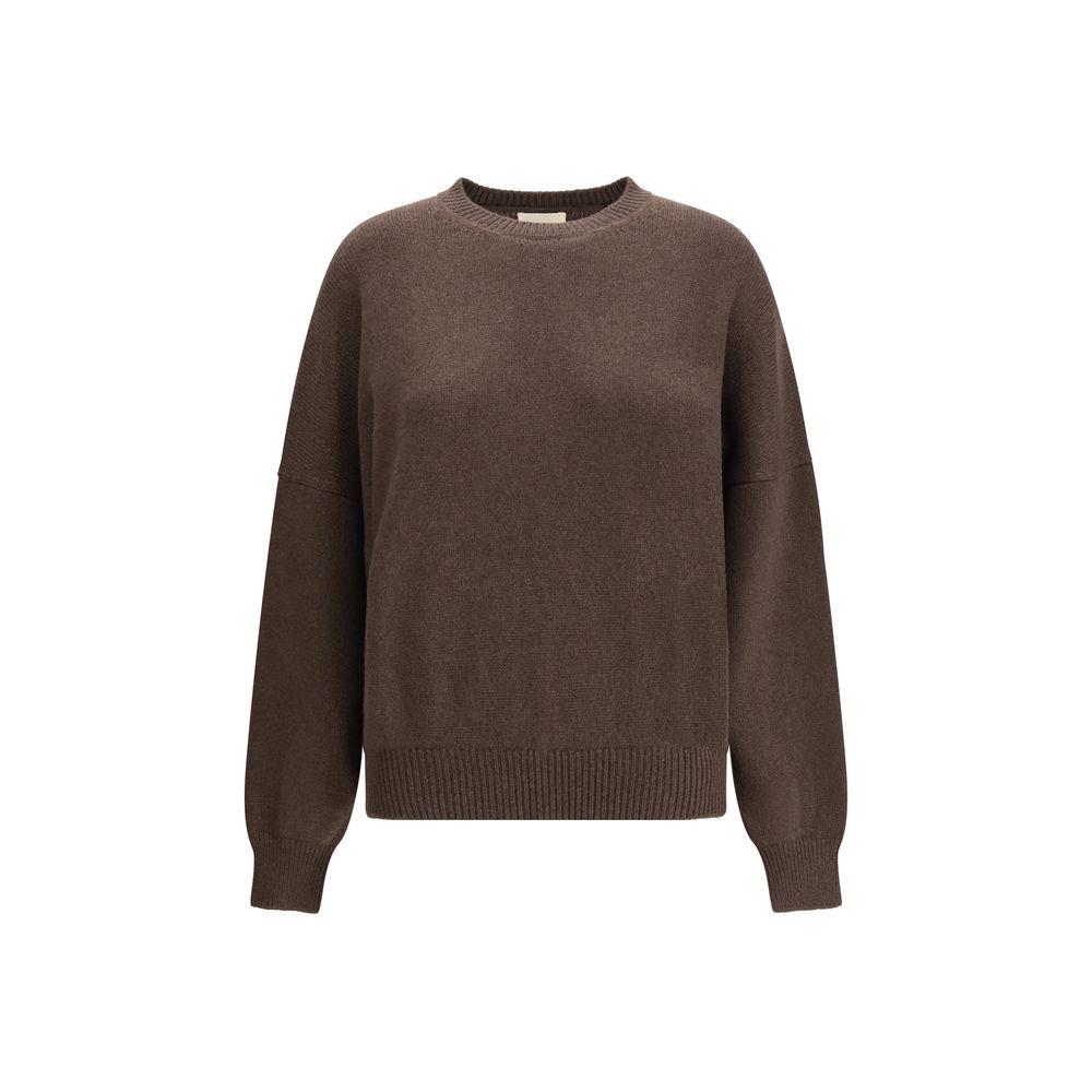 Khaite Brown Cashmere Sweater