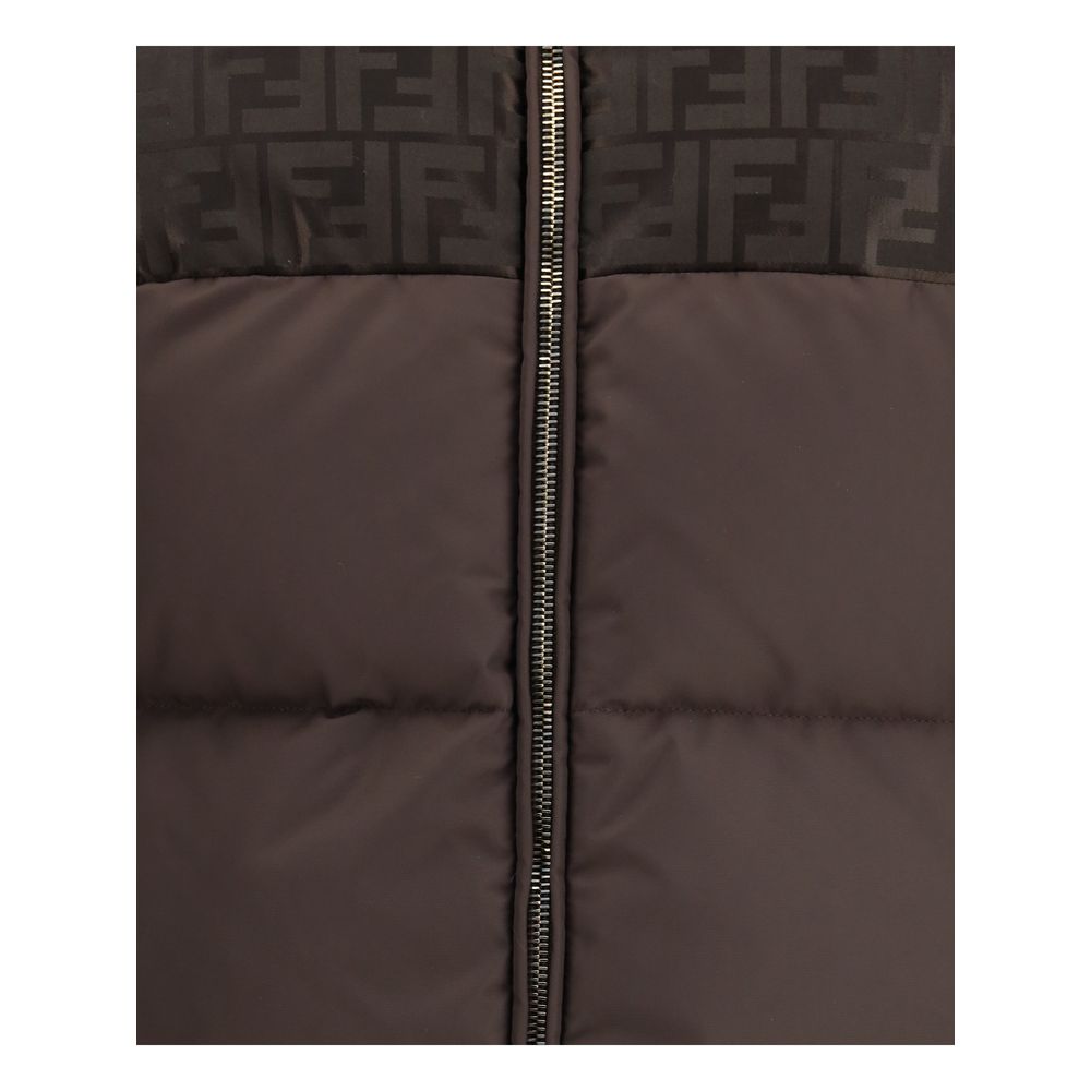 Fendi Brown Cotton Coat