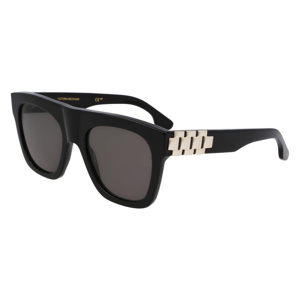 Victoria Beckham Black Acetate Sunglasses
