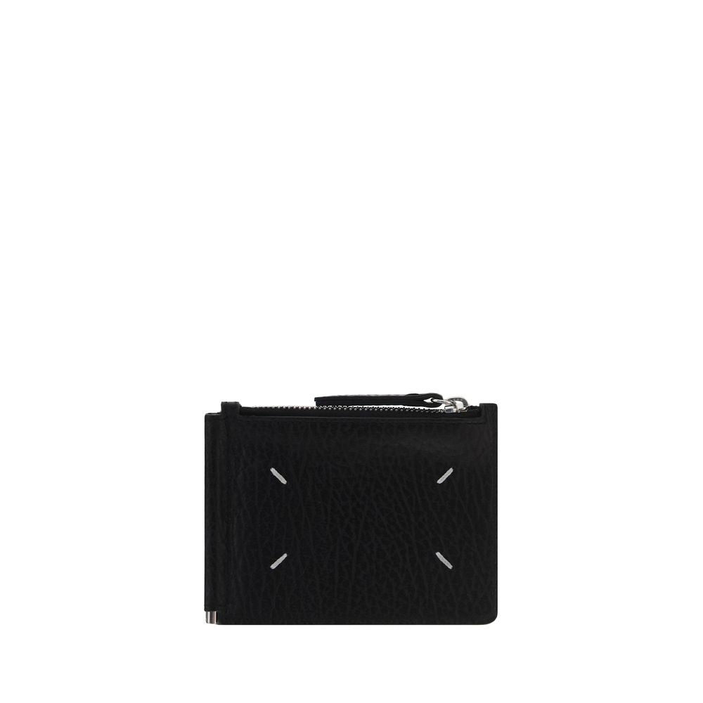 Margiela Black Calf Leather Bos Taurus Wallet