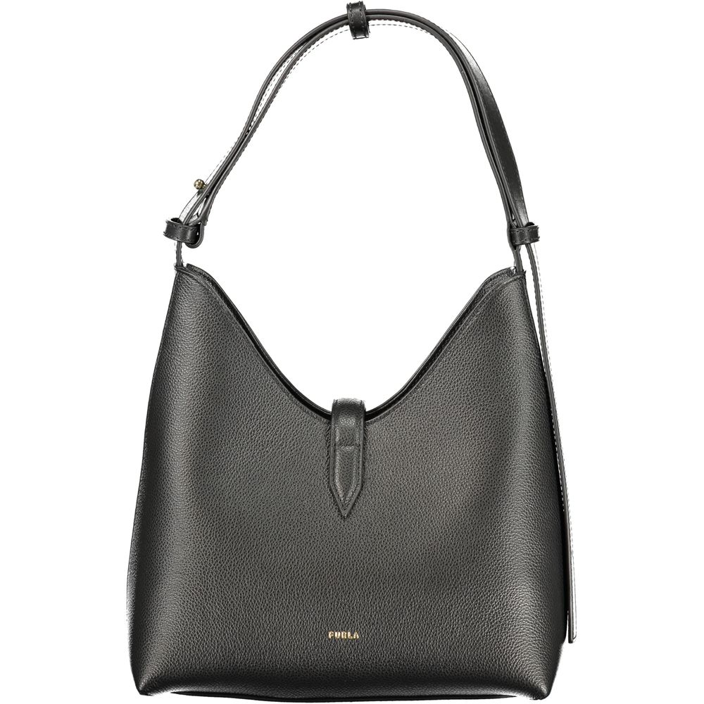 Furla Nero Pelle Women Handbag