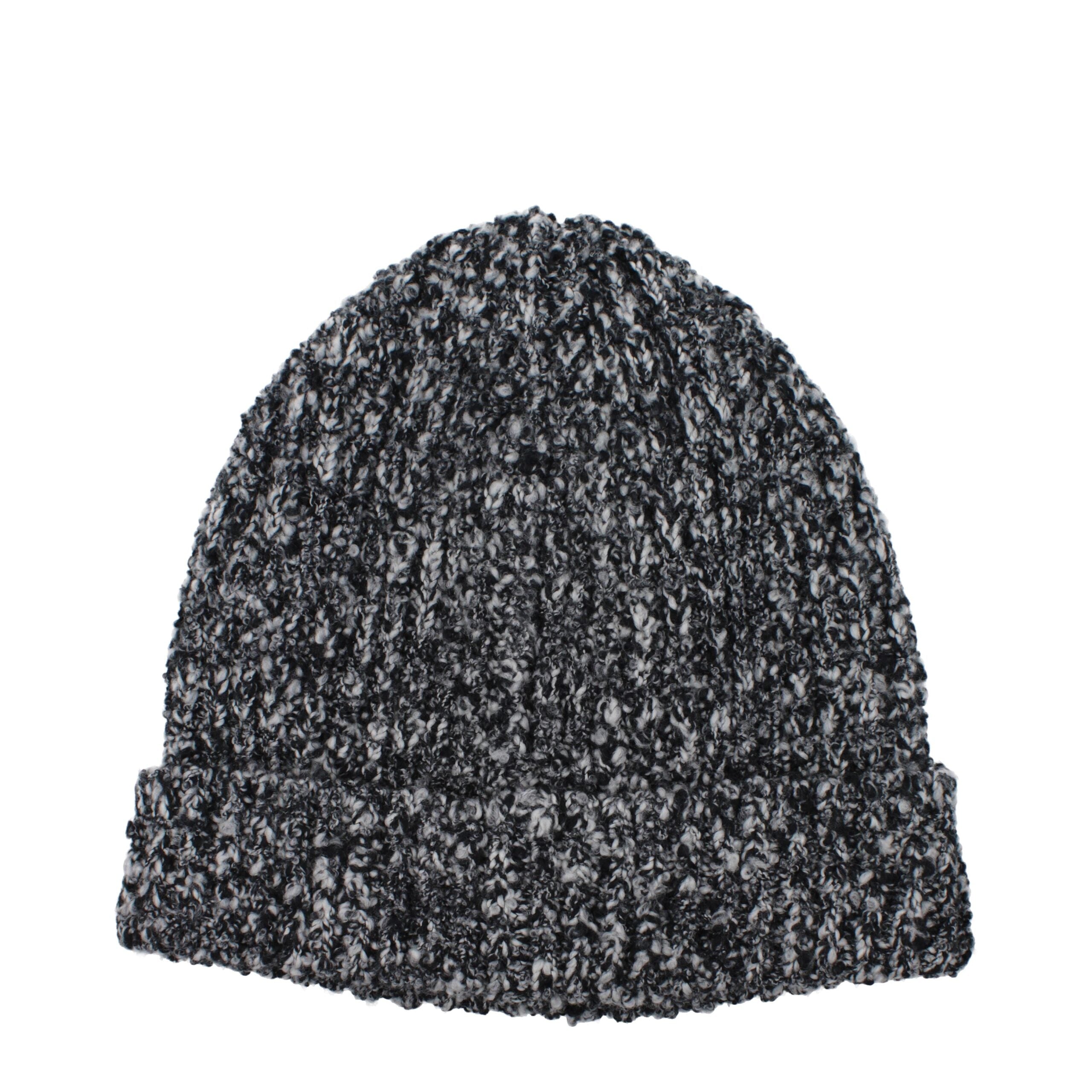 Dolce & Gabbana Black Wool Beanie