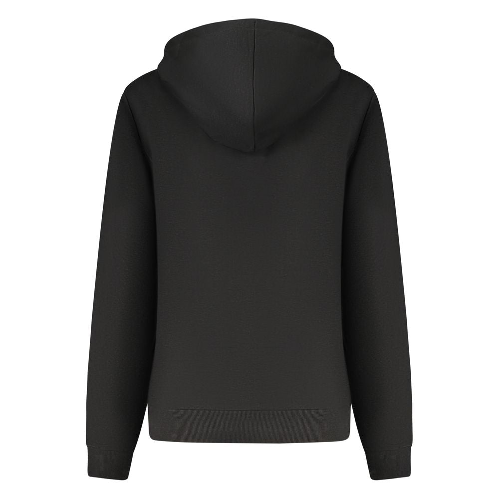 Fila Black Cotton Women Hoodie