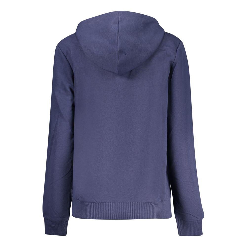Fila Blue Cotton Women's Hooded Sweatshirt