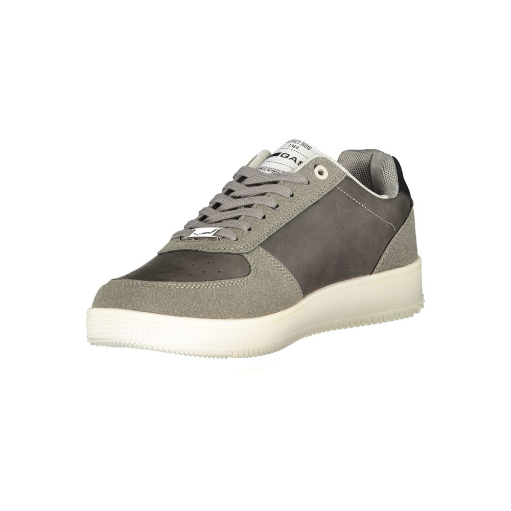 Gas Grigio Poliestere Men Sneaker