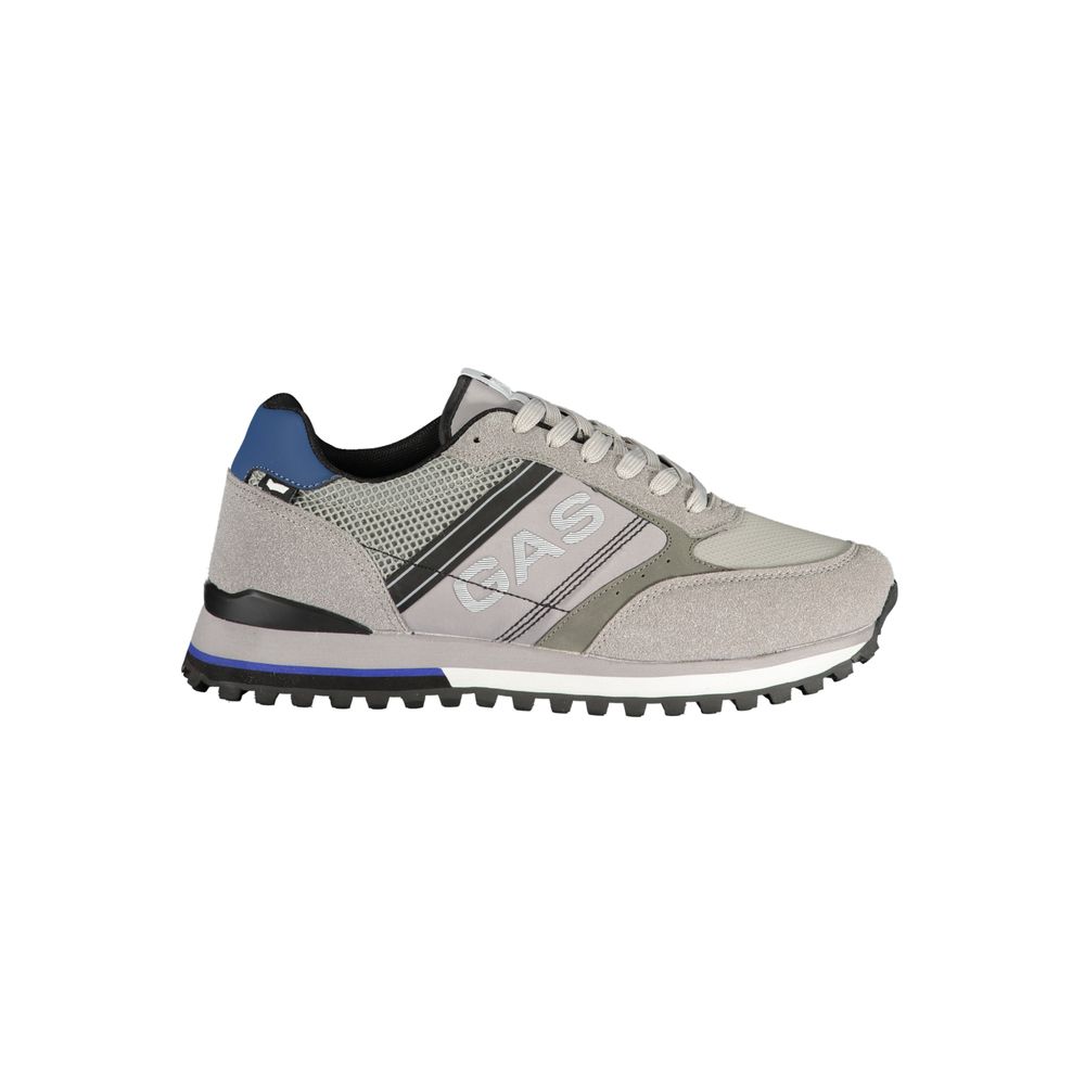Gas Gray Polyurethane Men Sneaker
