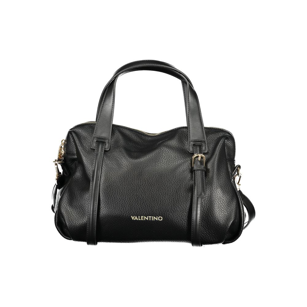 Mario Valentino Black Polyurethane Women Handbag
