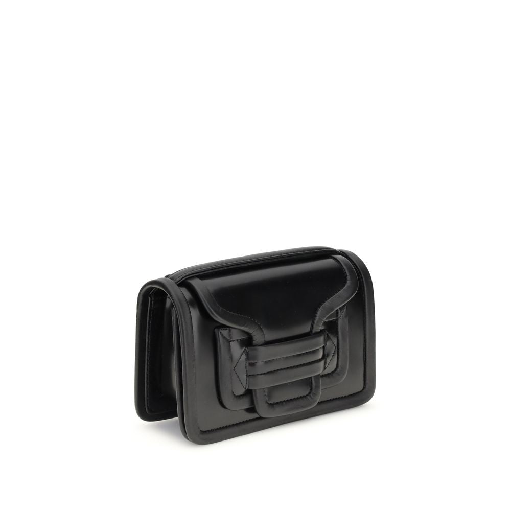 Pierre Hardy Black Calf Leather Bos Taurus Shoulder Bag