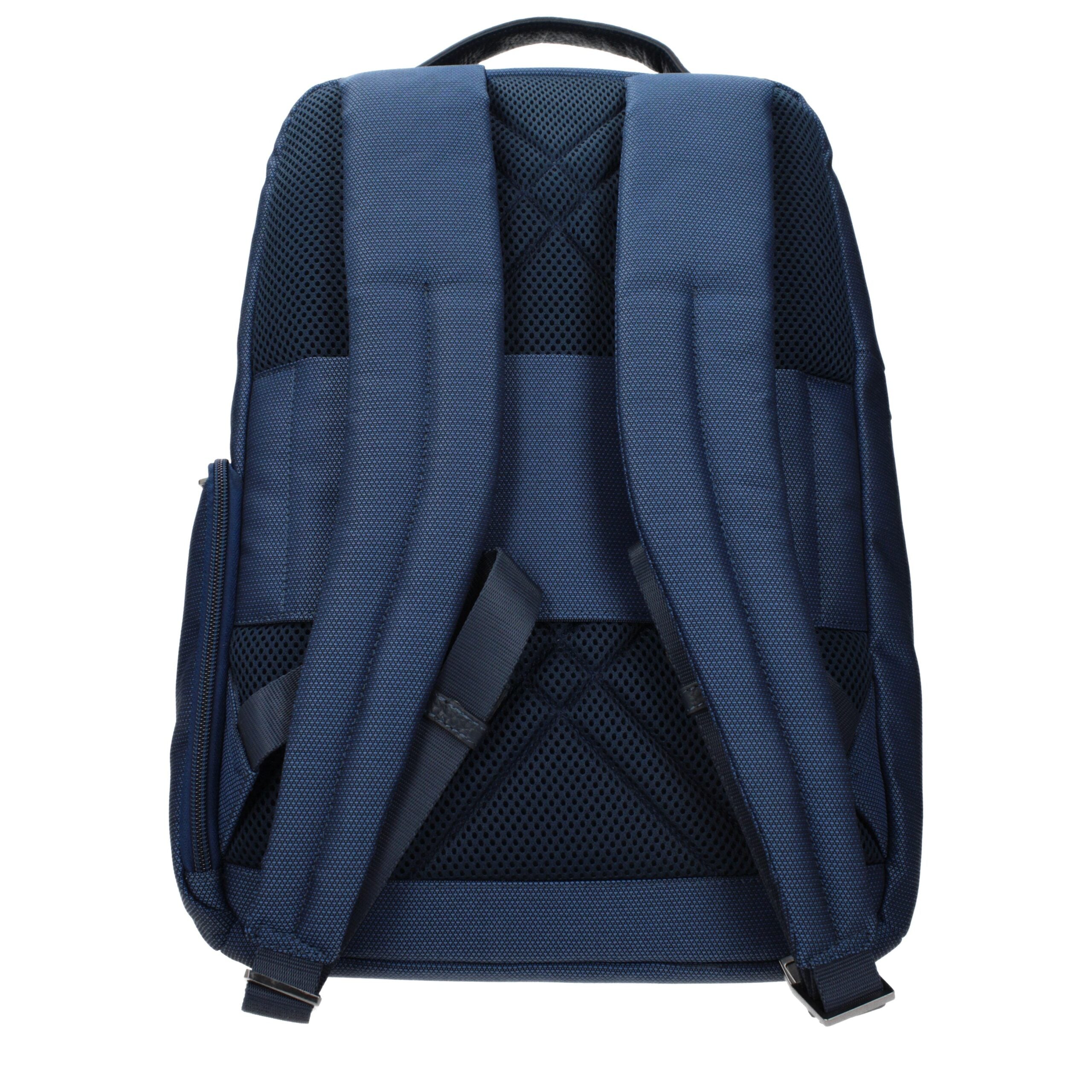 Piquadro Blue Fabric Backpack