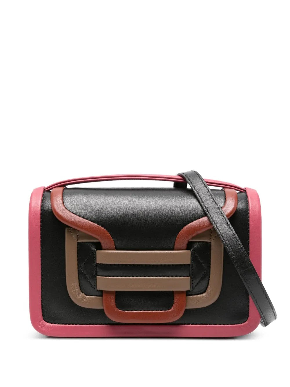 Pierre Hardy Multicolor Calf Leather Bos Taurus Shoulder Bag