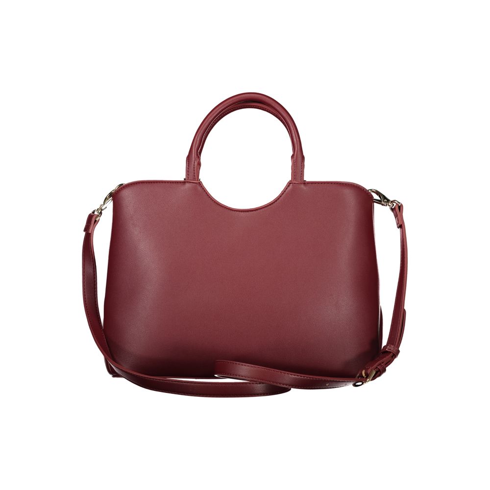 Mario Valentino Rosso Polyurethane Women Handbag