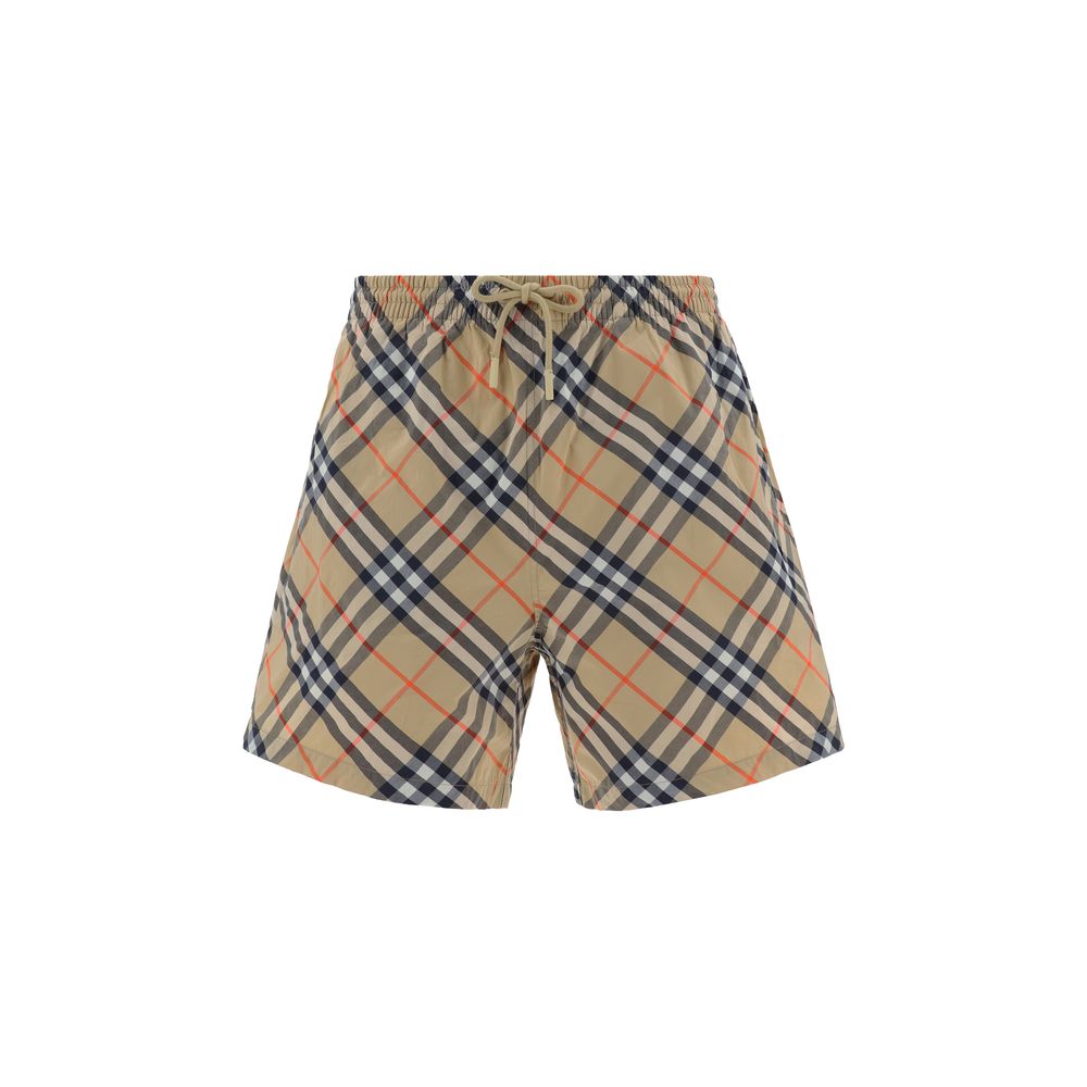 Burberry Brown Polyester Shorts